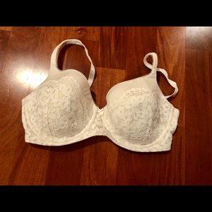 Body by Victoria lined demi white lace 36DDD